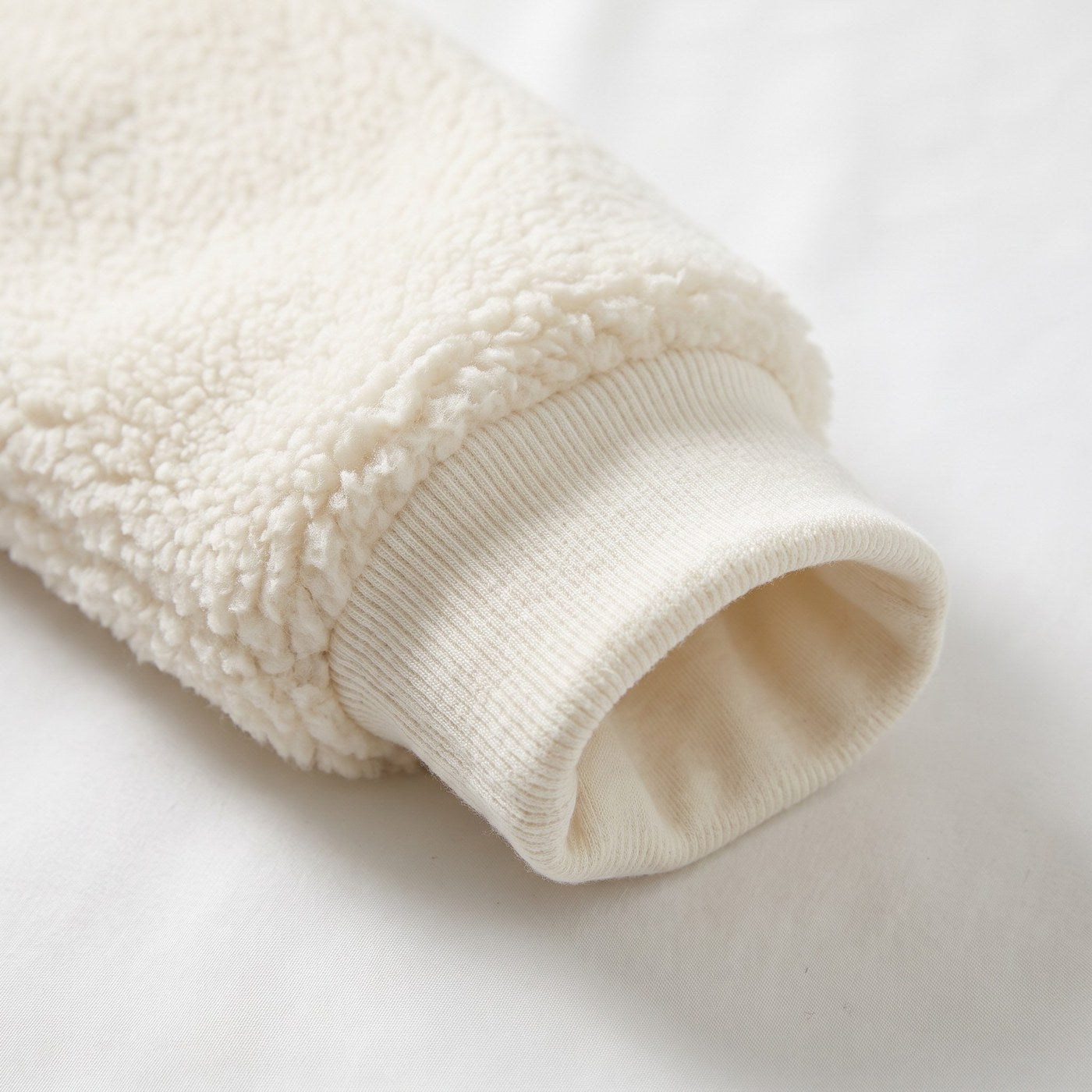 Ärmelbündchen im Detail